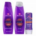Kit Aussie Smooth - Shampoo 400ml + Condicionador 400ml + Máscara 236ml