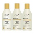 Felps Profissional Kit Pós Progressiva Xsmooth Shampoo 300ml + Condicionador 300ml + Leavein 300ml
